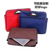 Bolsa de documentos portátil A4 con cremallera bolsa de información bolsa de documentos de lona Oxford maletín de negocios para hombre y mujer bolsa para conferencias