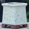 Vaso de cerâmica carnudo, planta de cerâmica, cerâmica retrô, areia roxa, atacado, simples, criativo, grande, pequeno, vaso de cerâmica, especial, desktop