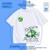 2024 Nueva Ropa Infantil de Dibujos Animados para Niños y Niñas Camiseta de Manga Corta Transpirable de Verano Manga Corta Holgada Tops Versátiles Estilo Trendy