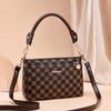 Bolso de Mamá para Mujer 2024 Nueva Moda Bolso Cuadrado Pequeño Estilo Coreano Casual Bolso de Mano Monedero Bolso Bandolera de un Solo Hombro