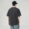 Camiseta Redonda Personalizada de Gama Alta para Hombre, Moda de Verano de Manga Corta con Diseño Moderno, Camiseta Holgada para Hombre, Top de Media Manga