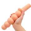 Puxador de contas plug anal com cabo bola de PVC portátil massagem do períneo expansão anal com contas plug anal grande suprimentos para adultos