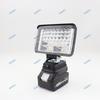 Luz de Trabalho a Bateria de Lítio 18V Makita Luz para Reparo de Carro Iluminação para Chave Elétrica com Carregamento USB Luz LED