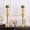 Zhen Shangpin Suporte de Flores de Metal Estilo Europeu Suporte de Velas de Cristal Festa de Aniversário Local de Casamento Adereços e Decorações