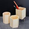 Portalápices DIY Materiales en Blanco de Madera Blanca para Manualidades Hechas a Mano, Artículos Educativos, Artículos para Puestos Callejeros, Regalos para Padres e Hijos, Manualidades Simples de Madera