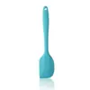 Fabricante Personalizado Oem/Odm Resistente a Altas Temperaturas Silicona para Hornear Raspador Suave Pala Herramienta para Pastel Espátula para Batir Crema