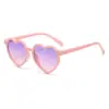 Nuevas Gafas de Sol Infantiles con Forma de Corazón Lindas Gafas Decorativas de Bebé Modernas Moda Japonesa y Coreana Lindas Gafas de Sol para Bebé con Protección Solar
