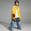 Ropa infantil de moda hip-hop para niñas, camisa moderna y genial, pantalones de mezclilla, traje de disfraz para baile grupal hiphop para niños