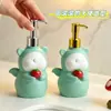 Frasco Dispenser de Sabão de Porquinho Fofo e Macio, Frasco para Álcool em Gel, Frasco Vazio Tipo Pump, Dispenser Criativo para Sabonete Líquido e Loção