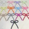 Acrílico Cor Galvanizada UV Furo para Pendurar Gravata Borboleta Grande DIY/Corrente para Celular Chaveiro Pingente de Carro Pendurar na Bolsa Material de Miçangas