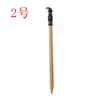 Venta al por mayor de fábrica pluma de inmersión de bambú hecha a mano pluma de inmersión de bambú para caligrafía del Tíbet pluma de inmersión de cabeza plana oblicua izquierda oblicua derecha