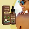O Óleo Escurecedor Hidratante Oceaura É Suave e Nutritivo, Deixando a Pele Delicada, Lisa e Não Pegajosa Pele de Trigo