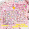 Pegatinas de Espuma Hello Kitty Kt Estéreo de Doble Capa de Dibujos Animados 3D para Niños Guardería Recompensa para Bebés Pegatinas Culturales y Creativas de Burbujas