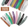 Lima Pulidora de Uñas, Tira de Esponja para Uñas, Tira Pulidora, Lima de Uñas Profesional, No Desprende Hilos, Resistente al Desgaste, Juego de Herramientas para Uñas