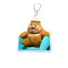 Mercadorias de Animação de Desenho Animado Transfronteiriças Mais Vendidas Apresentando Urso Grande Urso e Urso Pequeno Urso, Pingentes de Chaveiro Engraçados, Miniaturas e Brinquedos