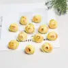 Flores artificiales, cabezas de flores de capullo de té nuevas, flores de seda, flores para pasador de pelo, materiales de bricolaje, flores decorativas para cajas de regalo, rosas de boda, camelias