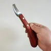 Conjunto de Ferramentas para Aparar Cascos de Nove Peças, Alicate para Aparar Cascos, Lima para Cascos, Faca para Aparar Cascos, Suprimentos Equestres