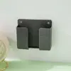 Soporte de Caja de Carga para Teléfono Móvil Montado en Pared Adhesivo Base para Control Remoto Estante de Almacenamiento en Pared sin Taladro Base Venta al por Mayor