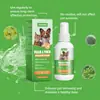 Yegbong Spray Desparasitante Externo para Mascotas Spray de Limpieza Suave para Ácaros y Pulgas en Mascotas Spray para el Cuidado del Pelaje