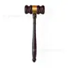 Martelo de Juiz, Martelo de Tribunal, Adereços para Tribunal Simulado, Martelo de Tribunal, Martelo de Leilão, Adereços para a Cerimônia do Martelo de Juiz, Martelo de Advogado