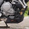 Adequado para Protetor de Queda de Motocicleta Chunfeng Mt700, Proteção Anti-Queda, Modificação de Envolvimento Total, Aço Carbono Branco Prateado, Durável