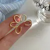 Lujo Accesible Casual Flor Elegante Nuevo Clip para Hélice de Oreja Pendientes de Diseñador de Nicho Estilo Ins para Mujer Clip para Oreja sin Perforación