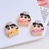 Galletas Sandwich Xiaoxin Juguetes de Comida Lindos Accesorios para Joyería Hecha a Mano DIY Pegamento de Crema Resina Pequeños Accesorios Materiales para Pasadores de Pelo