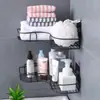 Estante de Esquina para Baño sin Taladro, Estante para Artículos de Tocador de Baño, Estante Triangular para Pared de Inodoro, Almacenamiento de Pared para Cocina