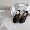 Versión de piel de oveja~Zapatos con tacón grueso y puntera dividida para mujer, nuevos 2026 estilo vintage slip-on nicho para commuting estilo ballet zapatos de tacón bajo de una sola pieza