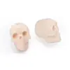 Cuentas de silicona de frutas de dibujos animados creativas, cuentas de silicona de grado alimenticio, cadena de chupete para bebé DIY, juguete mordedor, venta al por mayor
