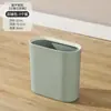 Cubo de basura para uso doméstico, estilo Ins, para dormitorio, sala de estar, cocina, oficina, inodoro, baño, papelera, plástico sanitario