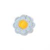 Estilo coreano flor de crochê à mão com fio de algodão flor de crochê à mão flor de algodão trançada grande pequena flor sapatos e chapéus acessórios roupas acessórios têxteis para casa