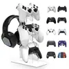 Suporte de exibição para headset de controle de PS5/PS4/PS3/PS2/switch pro/xbox