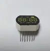 Pantalla Ovalada LED Tubo Digital Alta Brillez Blanca Luz LED Pantalla Digital Fila Única Reloj Pantalla de Alimentación Tubo Digital LED