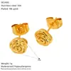 Pendientes de rosa transfronterizos de Europa y Estados Unidos para mujer, pendientes de moda exquisitos franceses, diseño de nicho, joyería para la oreja Joker, venta al por mayor