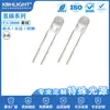 F3/3MM cabeça redonda sem moldura neblina plugue direto contas de luz indicadora pés longos pés curtos luz de energia brilhante tubo secundário emissor de luz fabricante