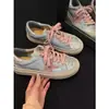 Colección Nueva de Verano 2026: Zapatillas de Plataforma con Estrellas Brillantes para Mujer, Zapatos Casuales Planos, Zapatos Planos de Moda Versátiles para el Uso Diario con Suela Suave