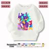 Ropa nueva de moda popular de otoño e invierno, suéter de cuello redondo suelto para niños y niñas, periférico del circo digital mágico