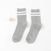 Calcetines de Algodón Rayados que Brillan en la Oscuridad, Calcetines de Media Pantorrilla, Calcetines Absorbentes de Sudor y Transpirables, Calcetines Deportivos, Industria de Calcetines de Zhuji, Calcetines para Hombre No de Algodón Puro, Calcetines para Mujer