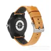Para Huawei GT4/GT3 Correa de Cuero Samsung Galaxy watchs3 Cadena de Reloj Retro Hueca de Cuero Loco