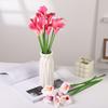 Lírio de Cala Mini de PU Simulado Decoração de Casamento para Casa Flor de Toque Flor Falsa Adereços de Fotografia Ornamentos de Flores Falsas Atacado