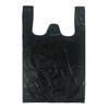 Bolsa de basura portátil para el hogar, bolsa de cocina desechable, bolsa grande de plástico negra, bolsa gruesa y conveniente, venta al por mayor