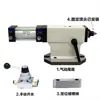 Cabeçote de Indexação CNC Contraponto Pneumático Fresadora de Quarto Eixo Pino Centralizador Contraponto Hidráulico Manual 135 160