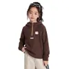 Sudadera con Capucha para Niña Otoño 2026 Nuevo Estilo Ropa Infantil Tallas Mediana y Grande Cuello Medio Cremallera Estilo Moderno Ropa Suave y Acogedora