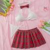 Comércio exterior novo uniforme de estudante sexy europeu e americano jk divertido quente tentação tamanho pequeno Amazon fornecimento de comércio exterior atacado