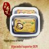 Fábrica de origem Qianqiu Mingyue salão de beleza 500g lama de artemísia herbal moxabustão corpo frio úmido febre aplicar filme de lama preta