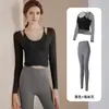 Roupas de Yoga Tops para Mulheres 2026 Novo Conjunto Esportivo Fitness Profissional Treinamento de Corrida Tamanho Grande Pilates Conjunto de Duas Peças