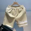 Calças da Moda Juvenil Masculina Japonesa Nova Calça Casual Solta e Moderna Moda Primavera e Outono Preto Não