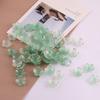 19mm Flor de Cerezo Bronceada Acrílico Flor Pequeña Pétalos Pulsera de Cuentas Hecha a Mano DIY Materiales para Joyería Accesorios