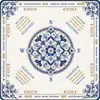 Alfombrilla para mesa de Mahjong de Barro de Diatomeas Transfronteriza de Amazon, Absorbente de Agua, Secado Rápido, Antideslizante, Alfombrilla de Goma Silenciosa, Alfombrilla para Mesa de Ajedrez y Cartas de Uso Doméstico
